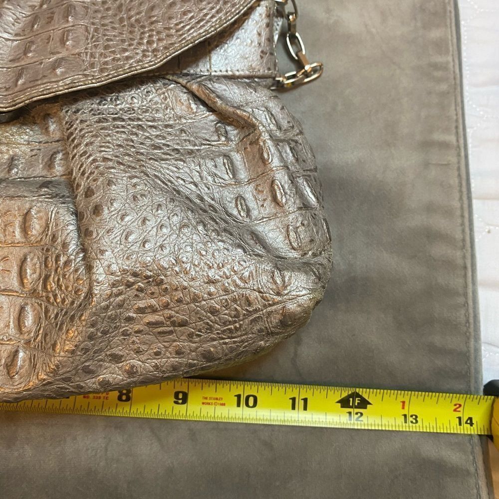 Zara Terez genuine alligator skin chain shoulder purse - Picture 8 of 13